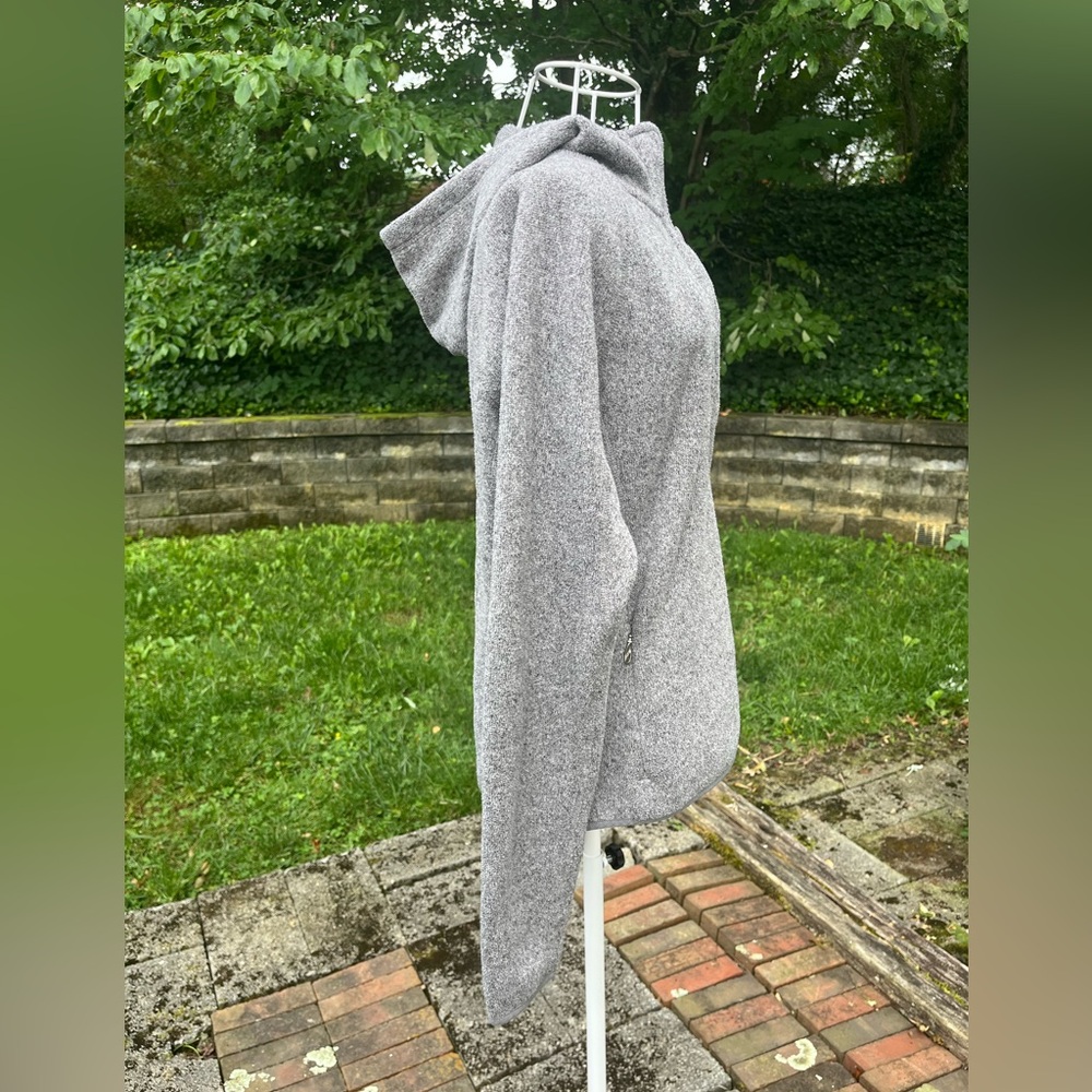 The North Face Gray Crescent Sunshine Button & Zip Hoodie - Picture 5 of 15